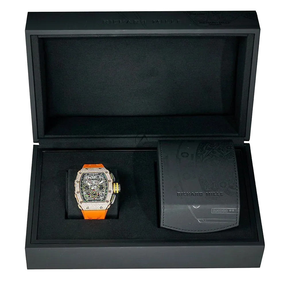 RM 11-03 Rose Gold - Skeleton Dial 45mm