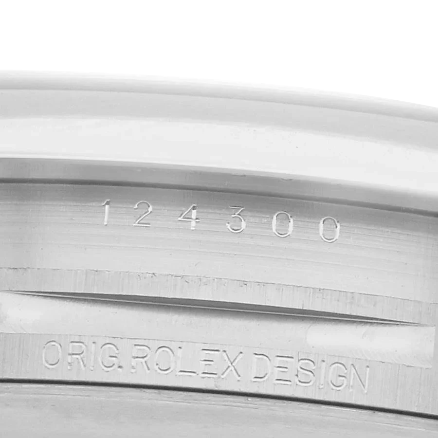 Oyster Perpetual 41mm Celebration Dial Steel Mens Watch 124300