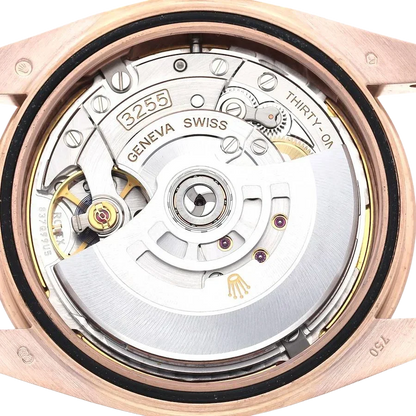 President Day-Date 40mm Rose Gold Chocolate Diamond Watch 228235