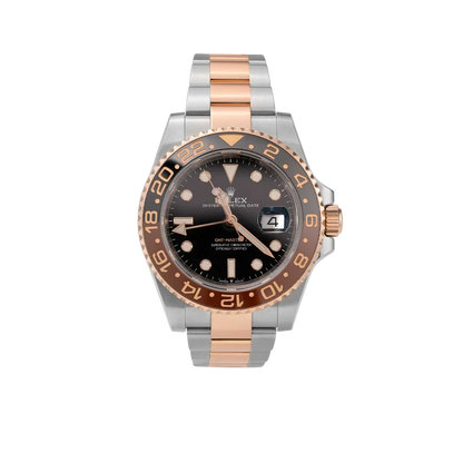GMT-Master II 126711CHNR 40mm Two-Tone Oystersteel Everose Gold Root Beer