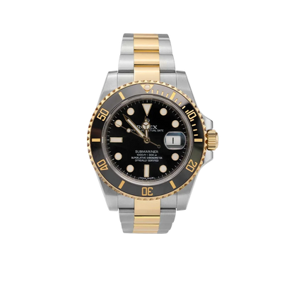 Submariner Date 40mm 116613LN Black Dial Stainless Steel & 18K Yellow Gold Watch