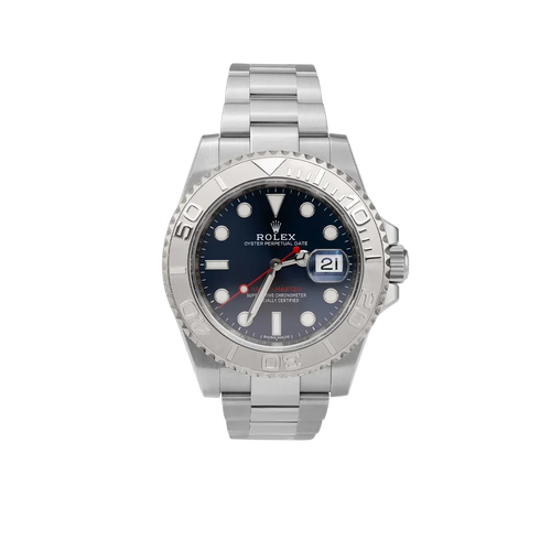 Yacht-Master 116622 Rolesium Watch 40mm Blue Dial