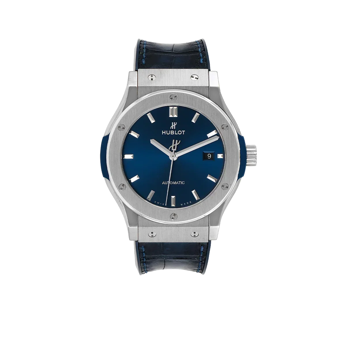 Classic Fusion Titanium 42mm Blue Dial Mens Watch 542.NX.7170.LR