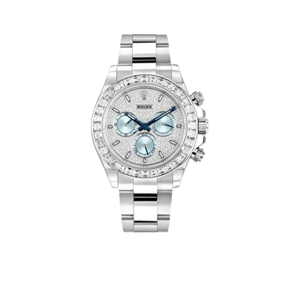 Daytona Diamond Pave Dial Platinum Watch 116576TBR