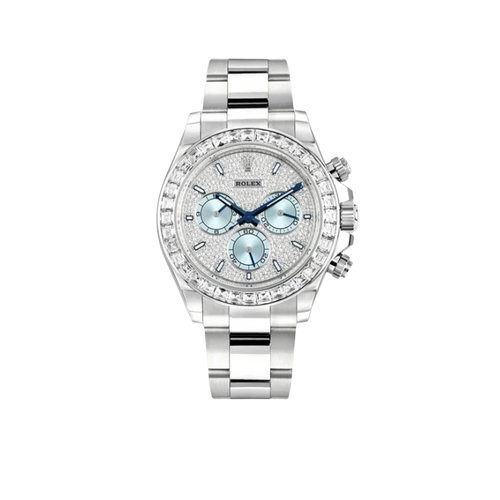 Daytona Diamond Pave Dial Platinum Watch 116576TBR