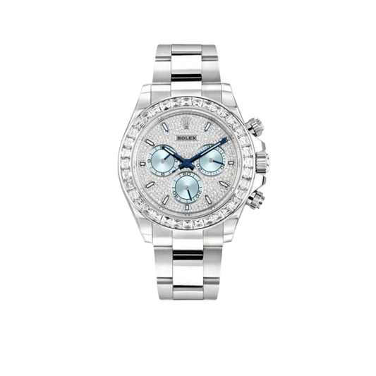 Daytona Diamond Pave Dial Platinum Watch 116576TBR
