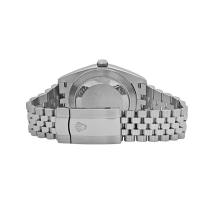 Datejust 41 126334 Stainless Steel Green Motif Dial Jubilee