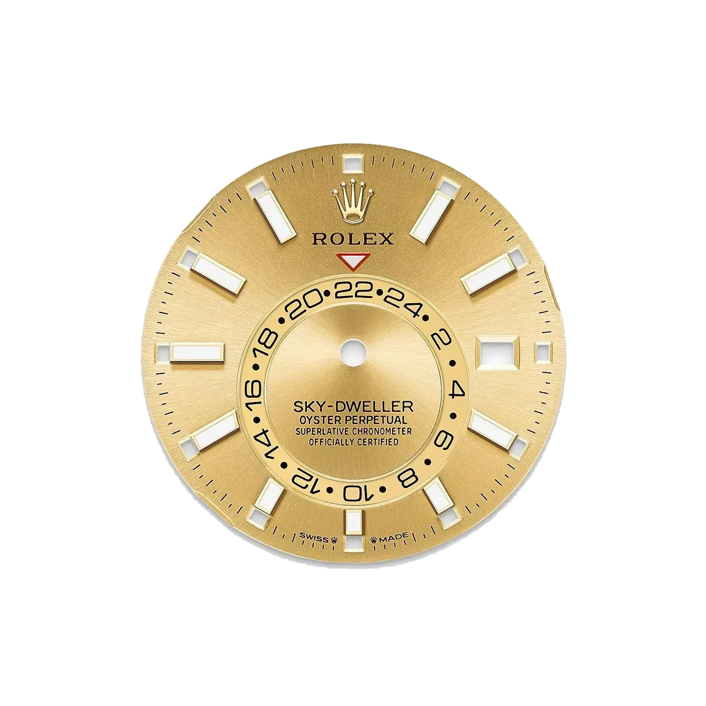 Sky-Dweller 42mm Oyster Yellow Gold 336938 Champagne-colour