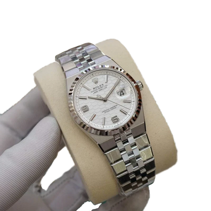 Land-Dweller 36 mm  Oystersteel White Gold M127334-0001