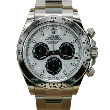 Daytona Cosmograph 40mm White Gold Meteorite Dial 116508-0073