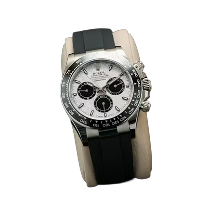 Daytona 40mm Oyster Perpetual White Gold with Meteorite and Black Dial M126519LN-0007