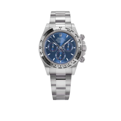 Daytona Blue Dial 40mmWhite Gold Chronograph Mens Watch 126509