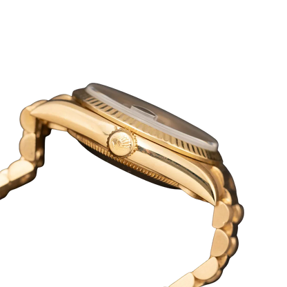 Presidential Rolex Datejust 68278 Fluted Bezel Watch 31mm Diamond Dial
