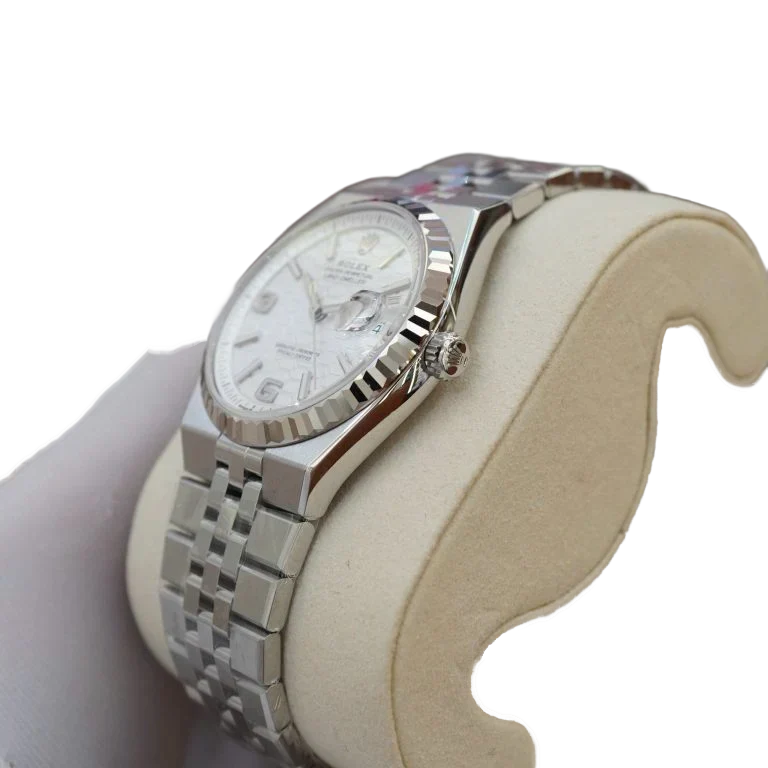 Land-Dweller 36 mm  Oystersteel White Gold M127334-0001