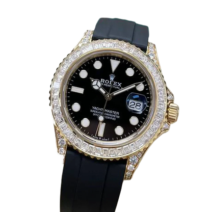 Yacht-Master 42  Yacht-master 42mm 226668 Yellow Gold Baguette Bezel Diamond