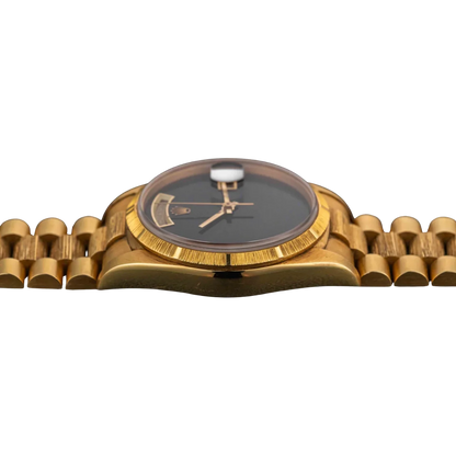 Day-Date 36mm 18248 18k Yellow Gold Presidential Bracelet Black Onyx Dial