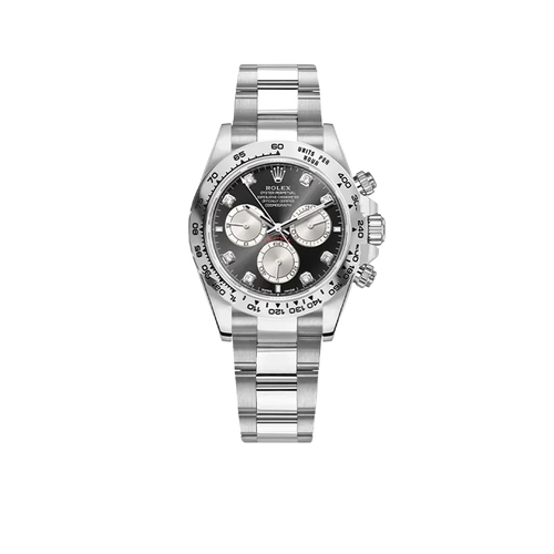 Daytona 40mm White Gold Diamonds Mens Watch 126509-0002