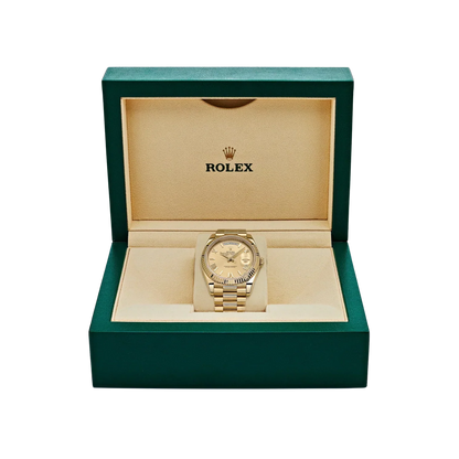 Day-Date 40mm Yellow Gold Champagne Roman Dial m228238-0006