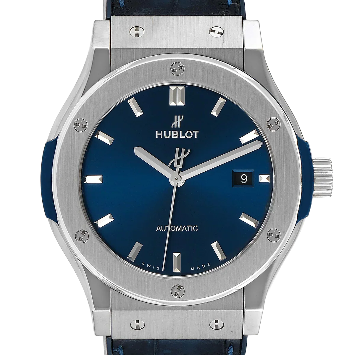 Classic Fusion Titanium 42mm Blue Dial Mens Watch 542.NX.7170.LR