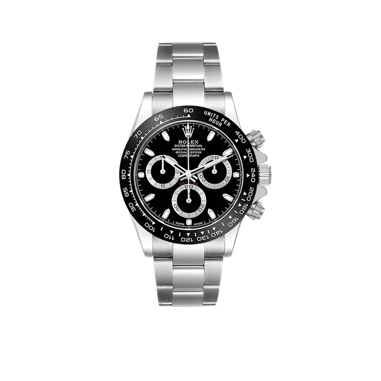 Daytona Panda 40mm Chronograph Black Dial Mens Watch 116500