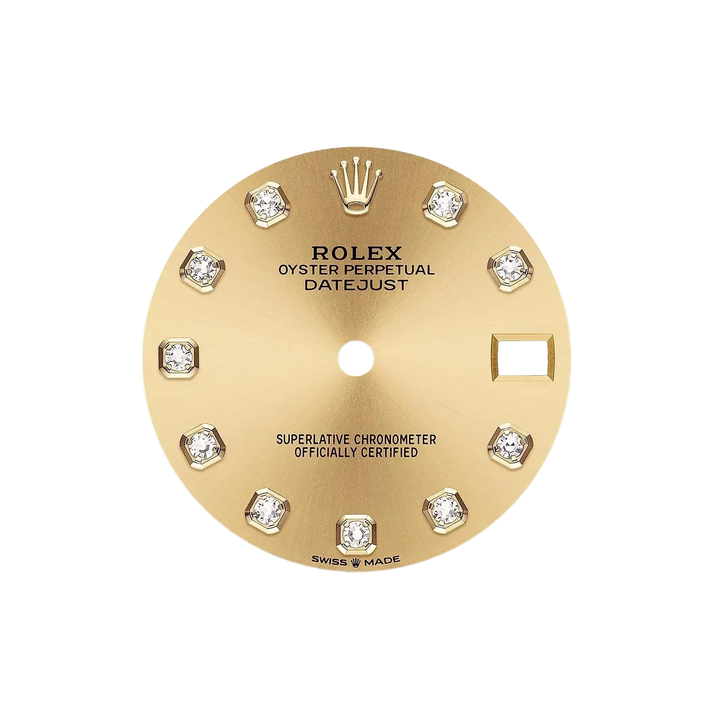 Datejust Oyster 31 mm Yellow Gold and Diamonds 278288RBR-0005