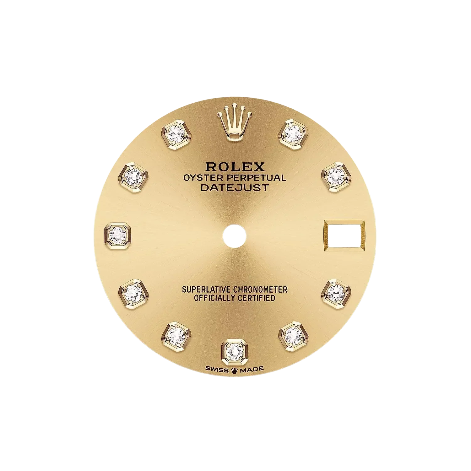 Datejust Oyster 31 mm Yellow Gold and Diamonds 278288RBR-0005