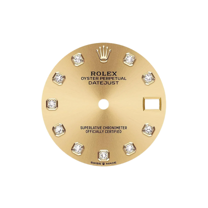 Datejust Oyster 31 mm Yellow Gold and Diamonds 278288RBR-0005