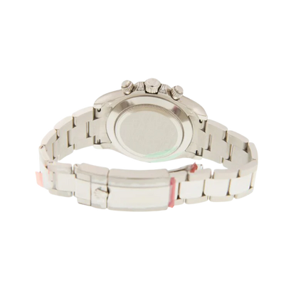 Daytona 116599RBOW Rainbow White Gold Black Diamond Dial Sapphire Bezel