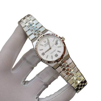 Land-Dweller 36 mm  Oystersteel White Gold M127334-0001