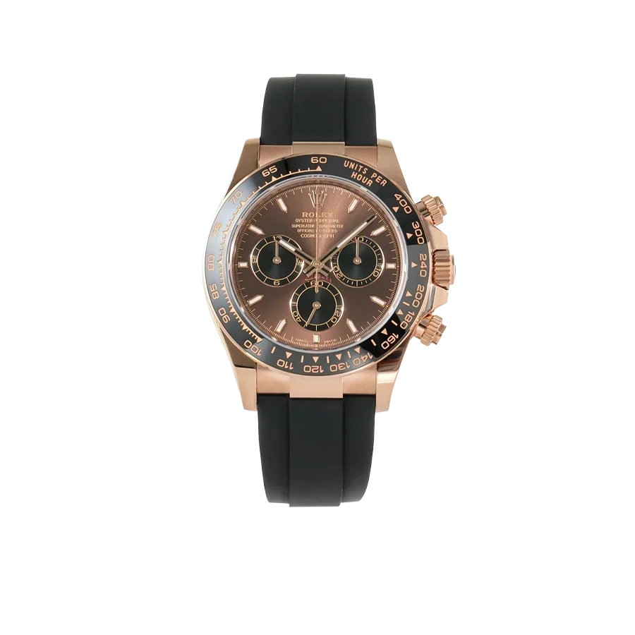 Daytona 40mm Oyster Perpetual Everose Gold Chocolate Dial M126515LN-0010