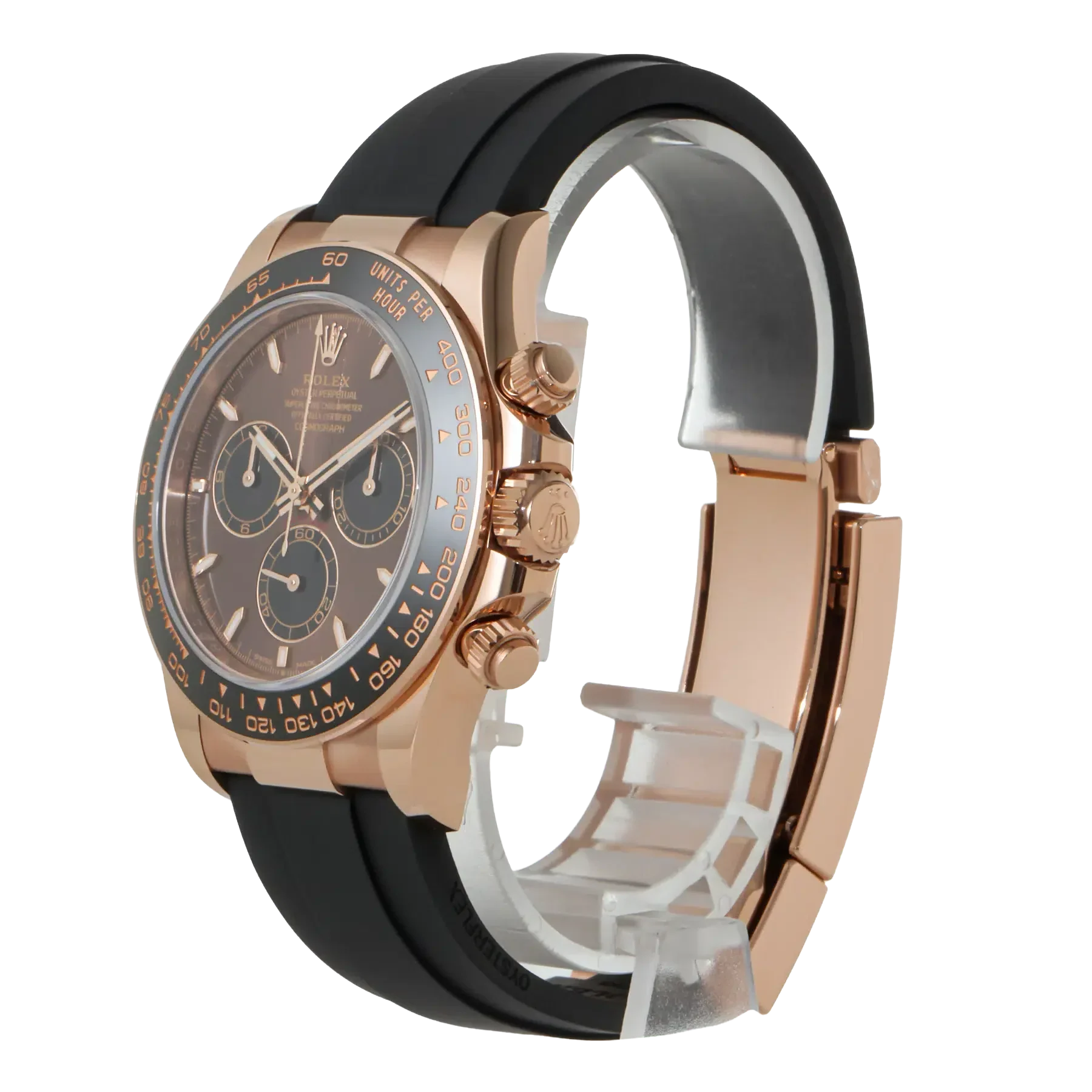 Daytona 40mm Oyster Perpetual Everose Gold Chocolate Dial M126515LN-0010