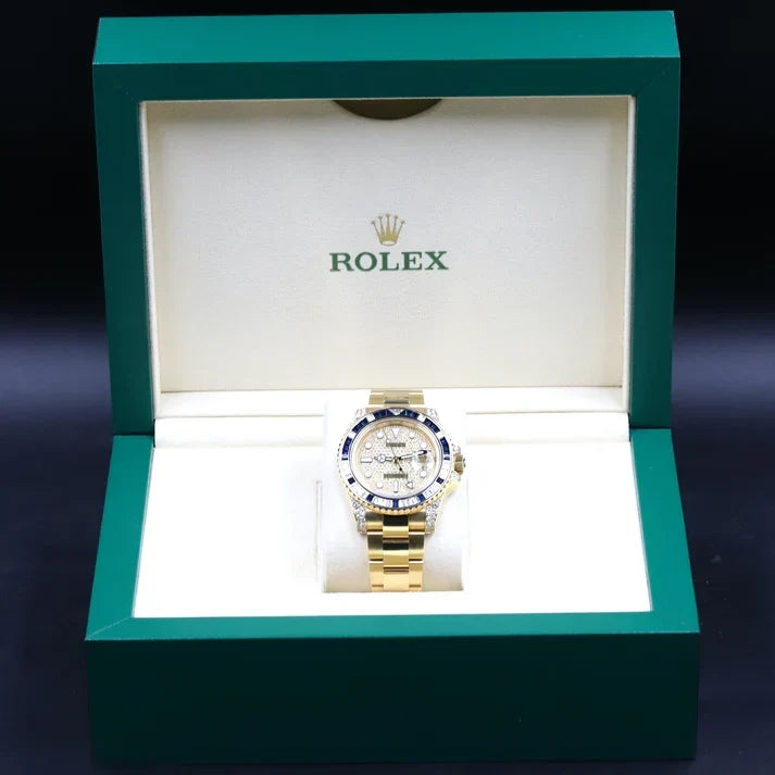 GMT-Master II 116758SARU Pave Diamond Dial 40mm