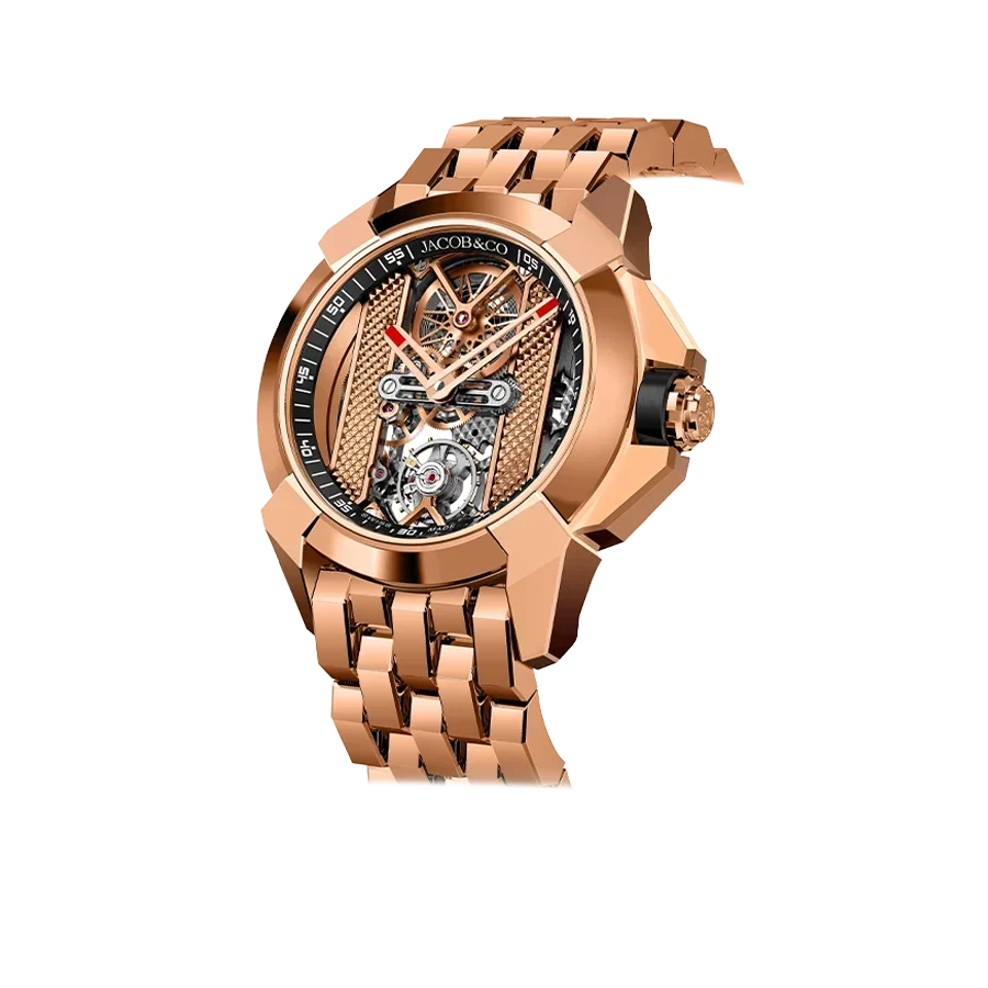 Epic X Bridges 44mm Rose Gold Manual Winding EX120.43.AB.AB.A40AA