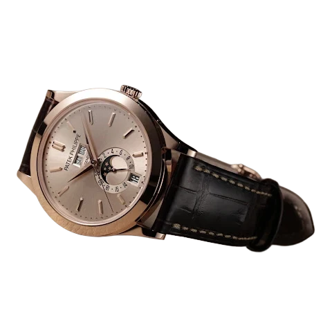 Complications 38mm 5396R-016 Annual Calendar Moon Phases Rose Gold Sand Beige Dial