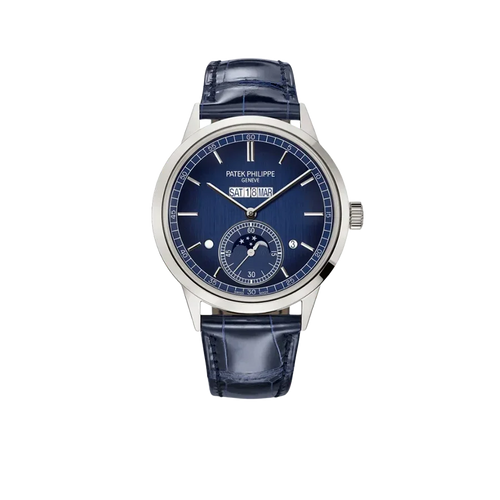 Grand Complications 42mm 5236P-001 In-Line Perpetual Calendar Platinum Blue Dial