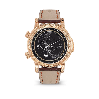 Grand Complications 44mm 6002R-001 Skymoon Tourbillon Rose Gold