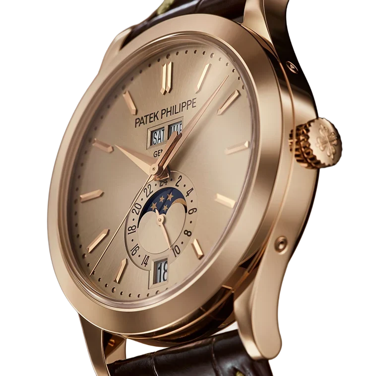 Complications 38mm 5396R-016 Annual Calendar Moon Phases Rose Gold Sand Beige Dial