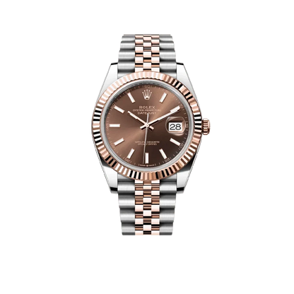 Datejust 41mm Steel & Everose Gold Chocolate 126331-0002