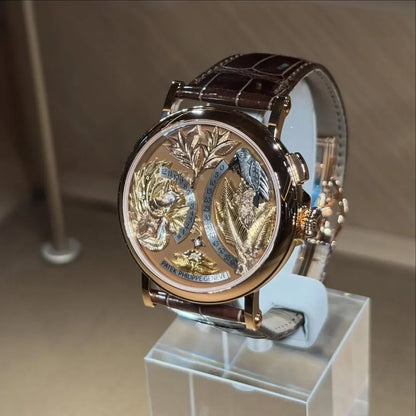 Complications 43mm 5249R-001 Hours And Minutes On Demand Automaton - The Crow and the Fox Rose Gold Matara