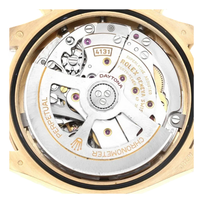 Daytona 40mm Yellow Gold White Dial Mens Watch 126518