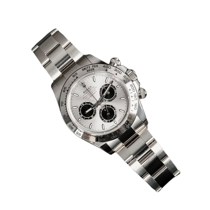 Daytona 40 mm White Gold Silver Dial Mens Watch M126509-0003