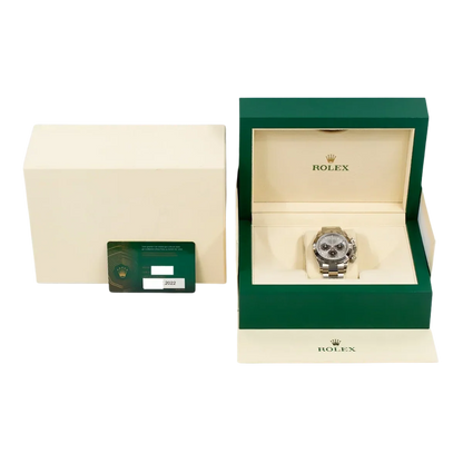 Daytona 40 mm White Gold Silver Dial Mens Watch M126509-0003