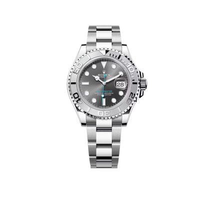 Yacht-Master 40 mm Dark Rhodium Dial, Stainless Steel Oyster Bracelet Mens Watch M126622-0001