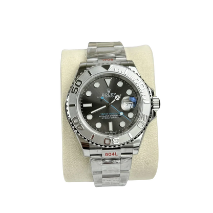 Yacht-Master 40 mm Dark Rhodium Dial, Stainless Steel Oyster Bracelet Mens Watch M126622-0001