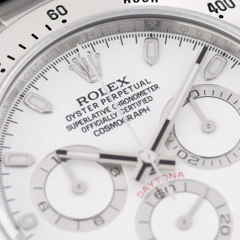 Daytona 40mm 116520 White APH Dial