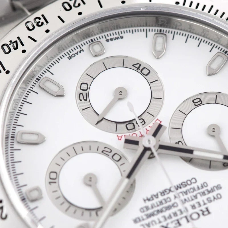 Daytona 40mm 116520 White APH Dial