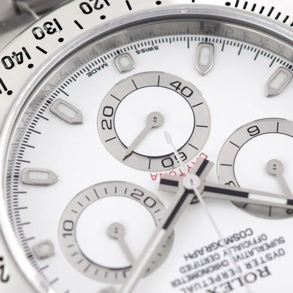 Daytona 40mm 116520 White APH Dial