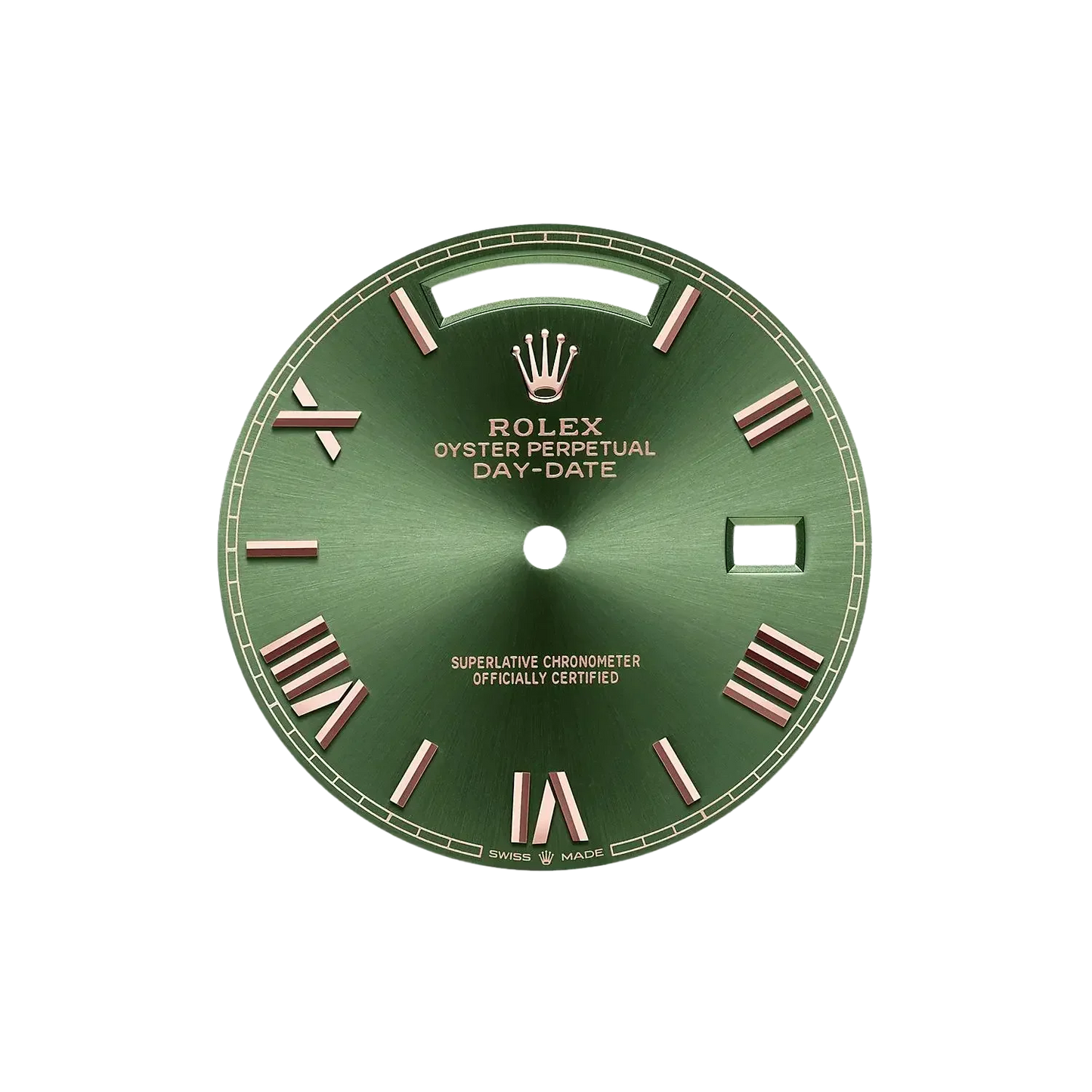 Day-Date Oyster Everose gold 40mm Green Olive 228235