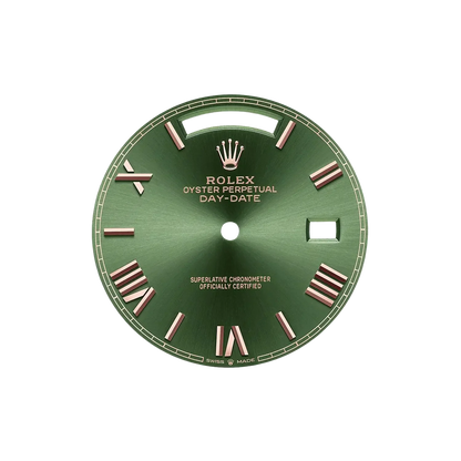 Day-Date Oyster Everose gold 40mm Green Olive 228235