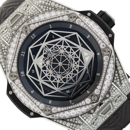 Big Bang Sang Bleu Diamond Titanium 45mm 415.NX.1112.VR.1704.MXM17